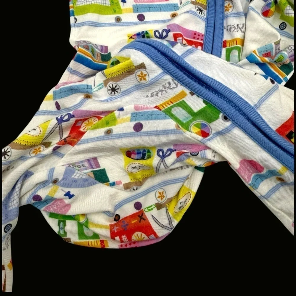 Little Sleepies Limited Edition Education Express Zippy Unisex Footie 12-18M